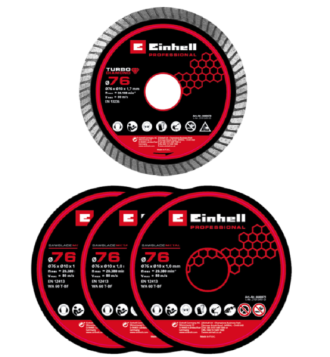 Einhell TP-CO 18/76-C Li BL – Solo - Akumulatorowa przecinarka 76 mm / 18 V