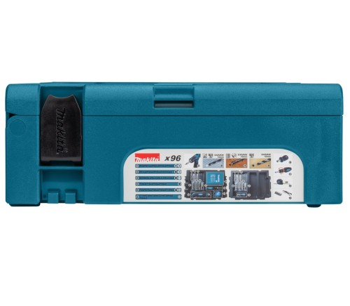 Makita B-49725 - Zestaw wierteł i bitów  - 96 elementów