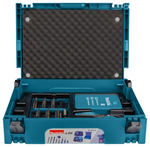 Makita B-49725 - Zestaw wierteł i bitów  - 96 elementów