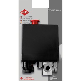 Airpress 4304012 - Wyłącznik ciśnieniowy 400V 1/4" 10 bar