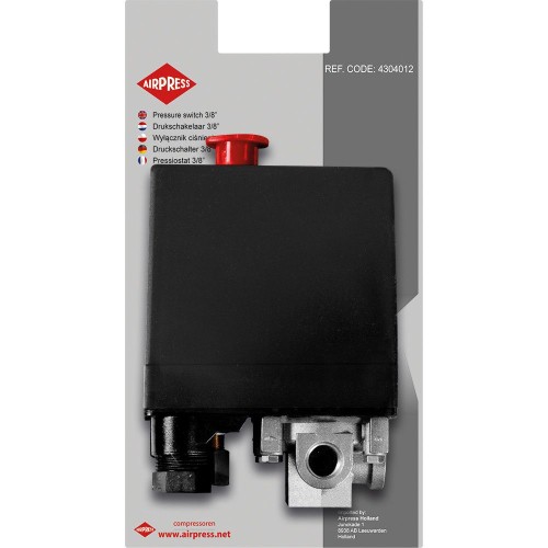 Airpress 4304012 - Wyłącznik ciśnieniowy 400V 1/4" 10 bar