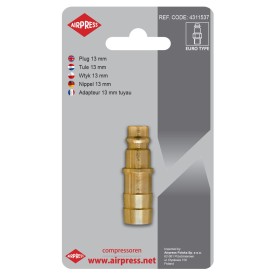 Airpress 4311537 - Wtyk na wąż 13 mm Euro