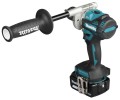 Makita DLX2544TJ - Zestaw combo - Akumulatorowa wiertarko-wkrętarka DDF492 18 V + akumulatorowa szlifierka kątowa DGA513 18 V