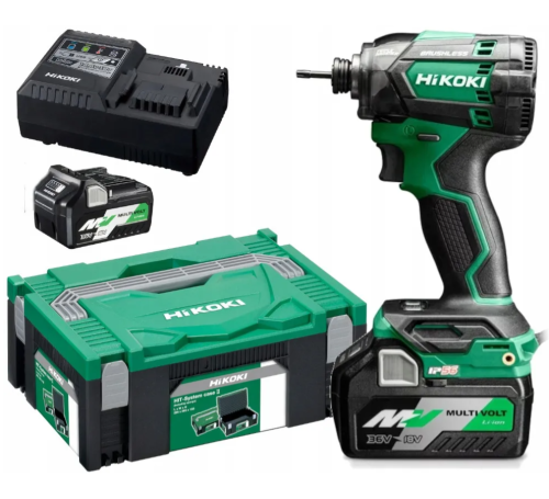 Hikoki WH18DC WRZ - Akumulatorowa zakrętarka udarowa 18 V