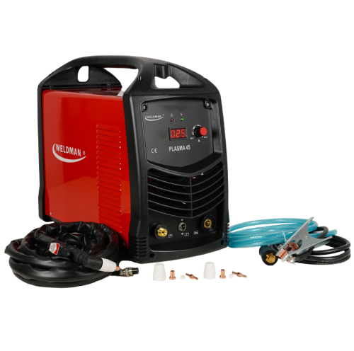 Weldman PLASMA 45 - Inwertorowa przecinarka plazmowa z kompresorem