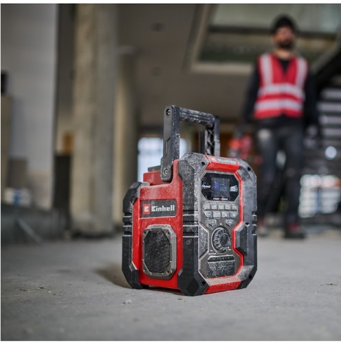 Einhell TE-CR 18 Li DAB+/FM/BT – Solo - Radio akumulatorowo-sieciowe 18/230 V