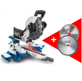 Scheppach HM254 - Piła ukośna 255 MM z posuwem z dodatkową tarczą