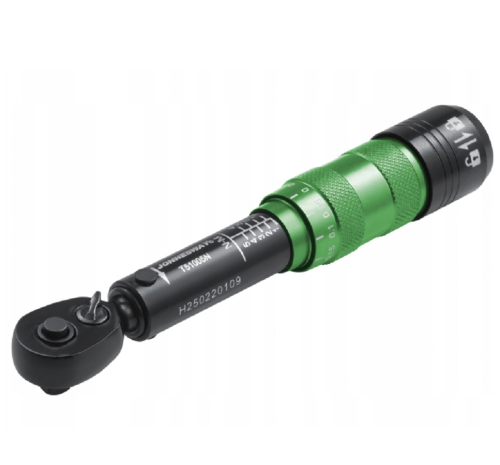 Jonnesway T51005N - Krótki klucz dynamometryczny 1/4" 1 - 5 Nm