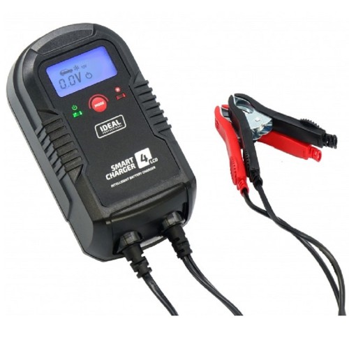 IDEAL SMART CHARGER 4 LCD - Inteligentny prostownik 6/12 V