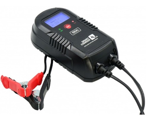 IDEAL SMART CHARGER 4 LCD - Inteligentny prostownik 6/12 V