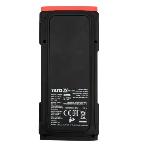 Yato YT-83085 - Urządzenie rozruchowe/ Powerbank indukcyjny