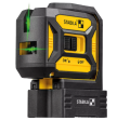Stabila LAX 320G - Laser krzyżowo-pionujący - 5 częściowy zestaw