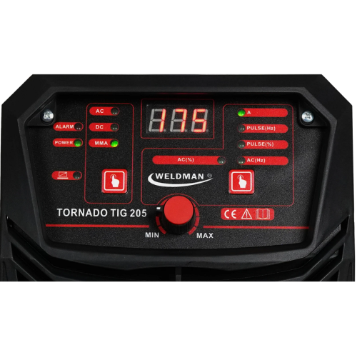 Weldman TORNADO TIG 205 AC/DC - Spawarka inwertorowa z pulsem