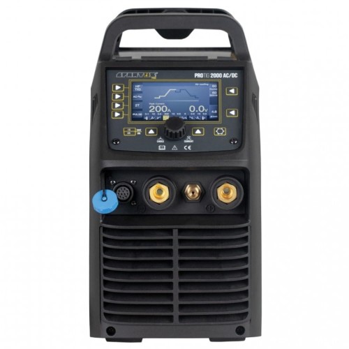 Spartus ProTIG 2000 AC/DC - Wielozadaniowa spawarka inwertorowa TIG z pulsem  + uchwyt  TIG mini SPP 17 4B X 4m