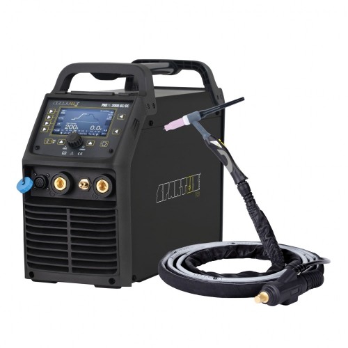 Spartus ProTIG 2000 AC/DC - Wielozadaniowa spawarka inwertorowa TIG z pulsem  + uchwyt  TIG mini SPP 17 4B X 4m