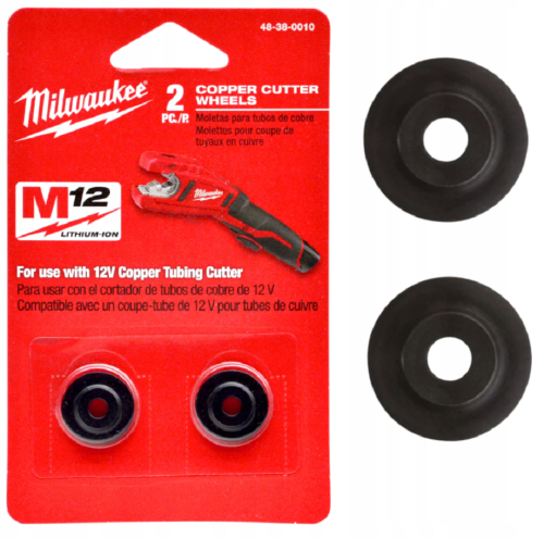 Milwaukee Wheel For Copper Pipe - Kółko tnące do rur miedzianych do C12 PC - 2 szt