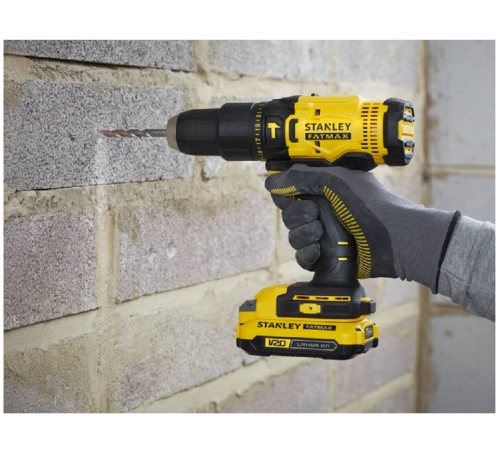 Stanley SFMCK465D2S - Zestaw combo - wiertarko-wkrętarka SFMCD711 + zakrętarka udarowa SFMCF800