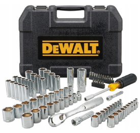 DeWalt DWMT81531-1 - Zestaw grzechotka z nasadkami 1/4" i 3/8" - 84 elementy