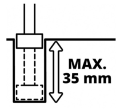 Einhell TP-RO 18 Li BL Solo - Akumulatorowa frezarka 18 V