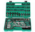 Honiton  H4351- Zestaw nasadek 1/4" 3/8" 1/2" z grzechotkami - 155 elementów