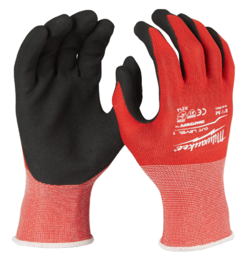 Milwaukee Cut A Gloves - Rękawice odporne na przecięcia 9/L poziom ochrony A