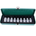 Honiton H.4008 - Zestaw nasadek IMBUS HEX 4-17mm 1/2" - 9 elementów