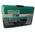 Honiton H.4007 - Zestaw nasadek zewnętrznych Torx T20-T60 1/2" - 9 elementów