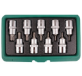 Honiton H.4007 - Zestaw nasadek zewnętrznych Torx T20-T60 1/2" - 9 elementów