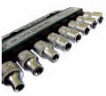 Honiton H.3008 - Zestaw nasadek wewnętrznych Torx 3/8" - 8 elementów
