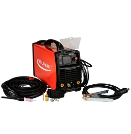 Weldman POWER TIG 210 LCD AC/DC SYN PULS PFC - Spawarka inwertorowa 