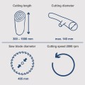 Scheppach HS410 - Piła kołyskowa 405 mm