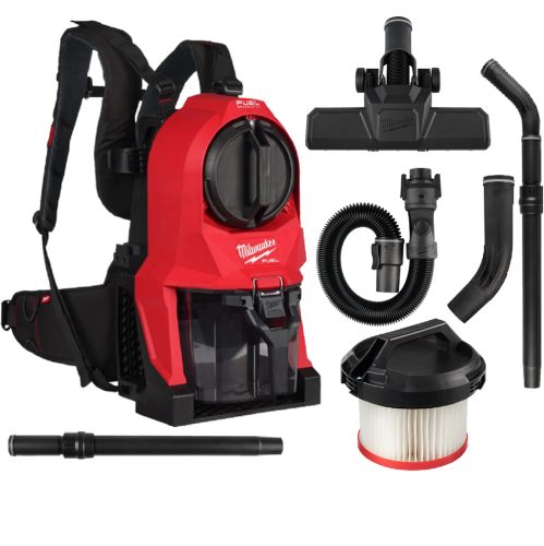 Milwaukee M18 FBPV2-0 - Akumulatorowy odkurzacz plecakowy