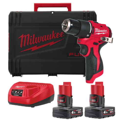 Milwaukee M12 BLPDRC-402C - Akumulatorowa wiertarko-wkrętarka udarowa