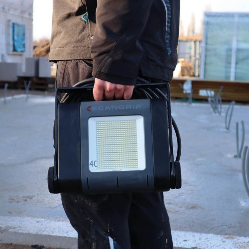 SCANGRIP SITE LIGHT 40 - Lampa do oświetlania dużych obszarów roboczych 40000 lm