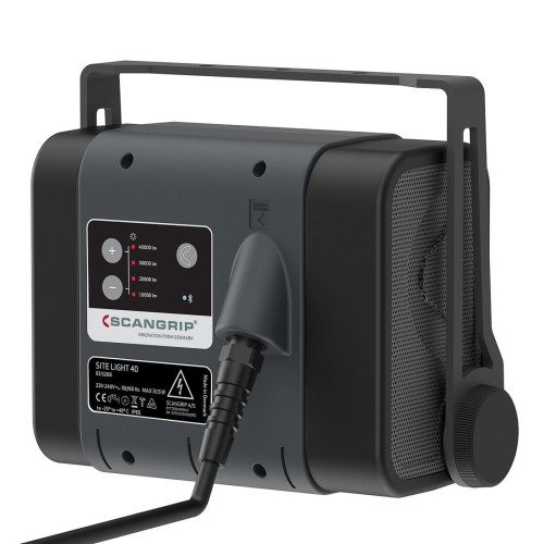 SCANGRIP SITE LIGHT 40 - Lampa do oświetlania dużych obszarów roboczych 40000 lm