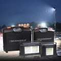 SCANGRIP SITE LIGHT 40 - Lampa do oświetlania dużych obszarów roboczych w walizce 40000 lm