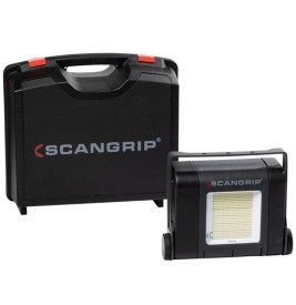 SCANGRIP SITE LIGHT 40 - Lampa do oświetlania dużych obszarów roboczych w walizce 40000 lm