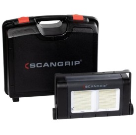 SCANGRIP SITE LIGHT 80 - Lampa do oświetlania dużych obszarów roboczych w walizce 80000 lm