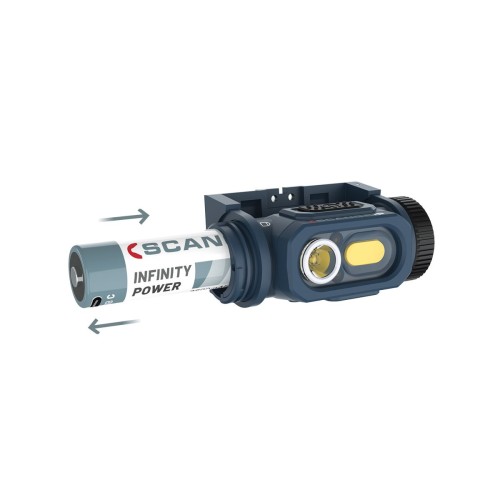 Scangrip HORIZON - Lampa czołowa LED z czujnikiem ruchu na kask