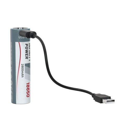 Scangrip SG035959 - Wydajna bateria 18650 z ładowaniem USB-C