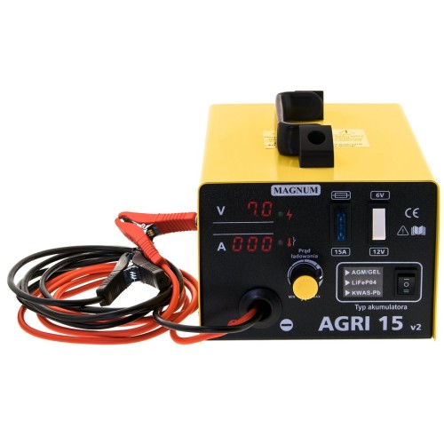 Magnum AGRI 15 V2 6/12V - Inwertorowy prostownik 6/12V 