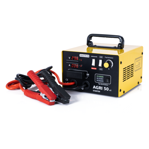 Magnum AGRI 50 STARTER V2 - Inwertorowy prostownik z rozruchem 12/24V
