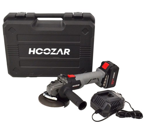 Hoozar AG25BL-T1 - Akumulatorowa szlifierka kątowa 125 MM