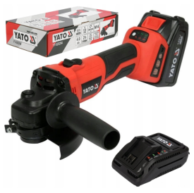 Yato YT-828294 - Akumulatorowa szlifierka kątowa z regulacją prędkości 125 MM