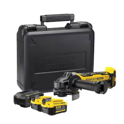 Stanley SFMCG700M2K - Akumulatorowa szlifierka kątowa 125 MM