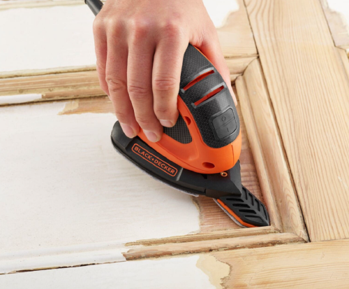 Black&Decker BEW230BC - Szlifierka oscylacyjna + akcesoria