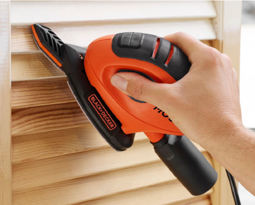 Black&Decker BEW230BC - Szlifierka oscylacyjna + akcesoria