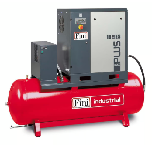 FINI PLUS 16-10-500 ES - Sprężarka śrubowa z osuszaczem 500 L
