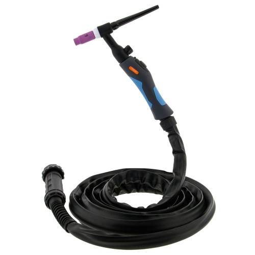 Magnum SR26V/4m - Uchwyt spawalniczy TIG 4m złącze EURO z zaworkiem TIG Lift