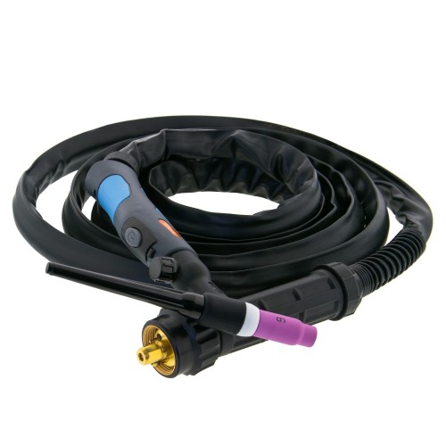 Magnum SR26V/4m - Uchwyt spawalniczy TIG 4m złącze EURO z zaworkiem TIG Lift